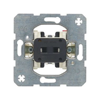 Berker 505601 Tastereinsatz für Hotelcard-Schaltaufsatz, 2 A, Wechsler, verwendbar als Öffner oder Schließer