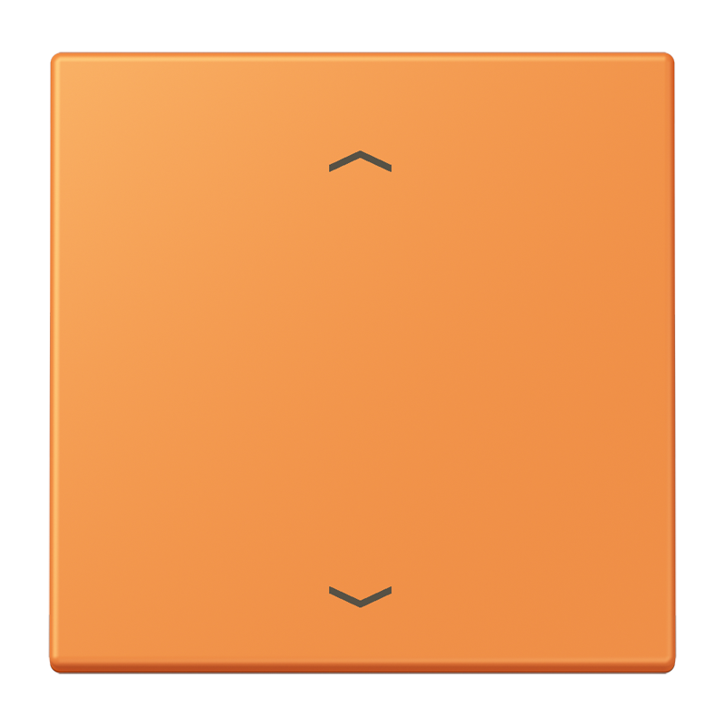 Jung LC990P225 Wippe 1-fach, mit Pfeilsymbolen, Les Couleurs® 32081, orange clair