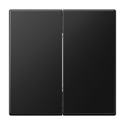Jung ENOLS995SWM EnOcean Funk-Wandsender , 4-kanalig, Serie LS, graphitschwarz matt