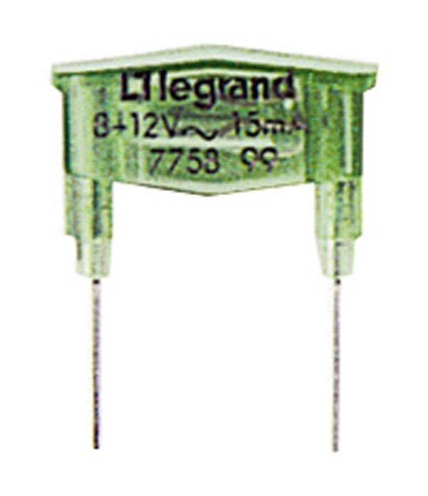 Legrand 775899 Glimmlampe 8-12V/15mA, grün