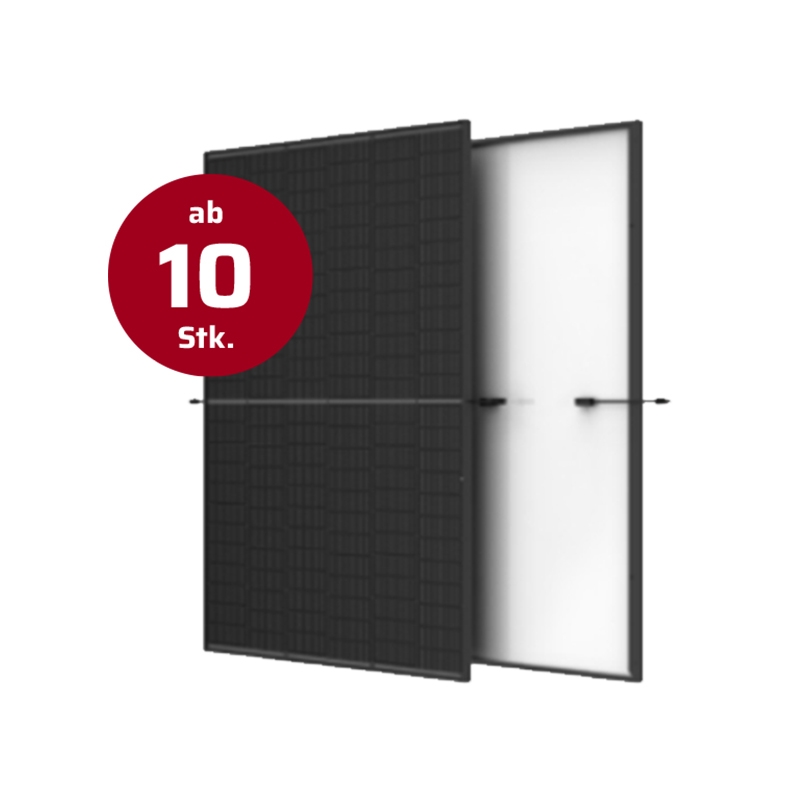 Trinasolar TSM-460NEG9R.25 Hochleistungssolarmodul Glas-Glas Vertex S+ full black, 460Wp