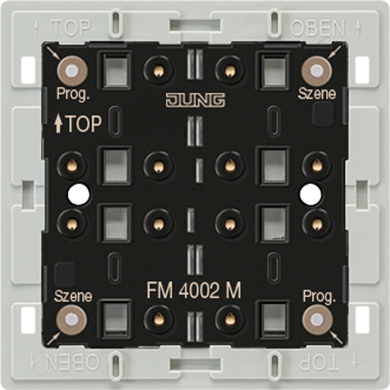 Jung FM4002M eNet Funk-Wandsender-Modul 2-fach, F40