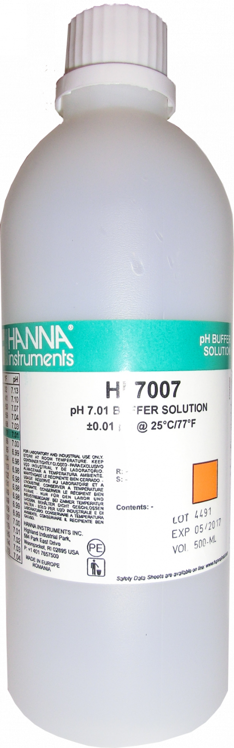 UWS 100030-15 Kalibrierflüssigkeit speziell für pH Messgerät 500 ml
