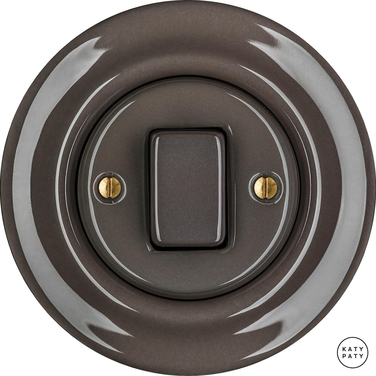 Katy Paty Brunetum LED-Porzellan-Tastdimmer, alle Lasten, LED bis 100W