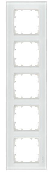 Siemens 5TG 1205-1 Glas-Rahmen 5-fach