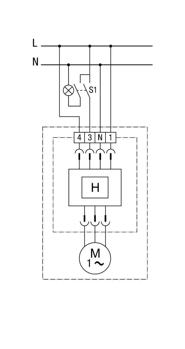 Maico ER 100 H Ventilatoreinsatz, 100 m³/h, mit Feuchtesteuerung und Grundlastschaltung