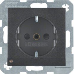 Berker 41091606 Schutzkontakt-Steckdose mit LED-Licht