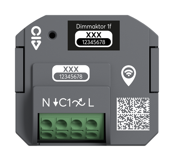 Busch-Jaeger 62851 U-WL Dimmaktor 1-fach, Unterputz, wireless, grau, Busch-free@home®|Busch-flexTronics®