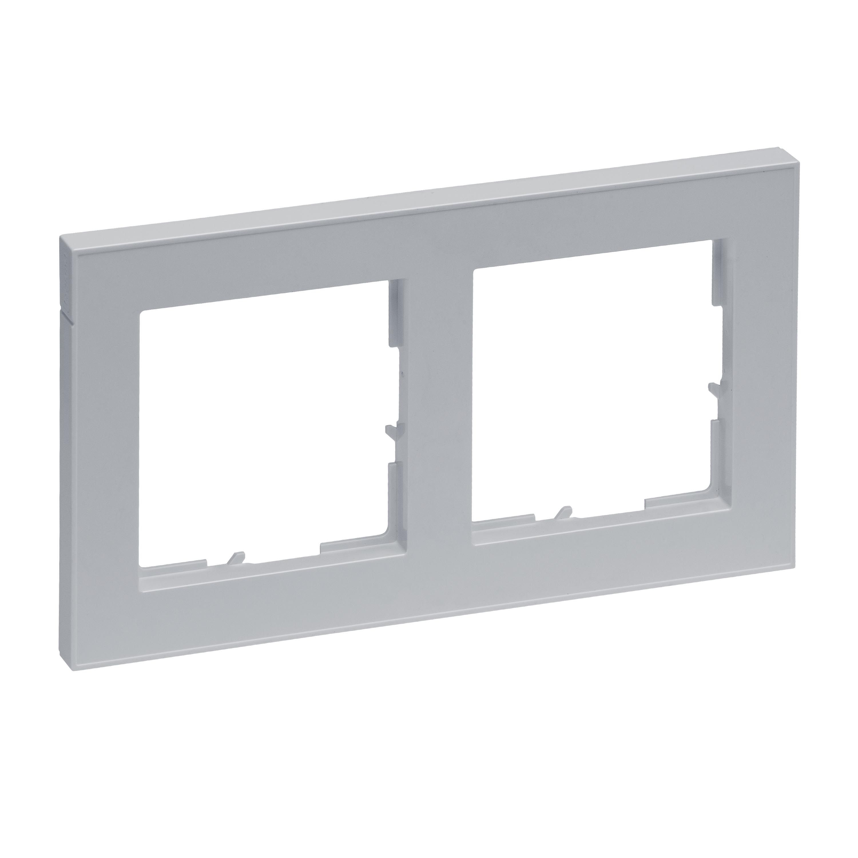 Legrand 765682 SEANO+ 2-fach Rahmen, titanium