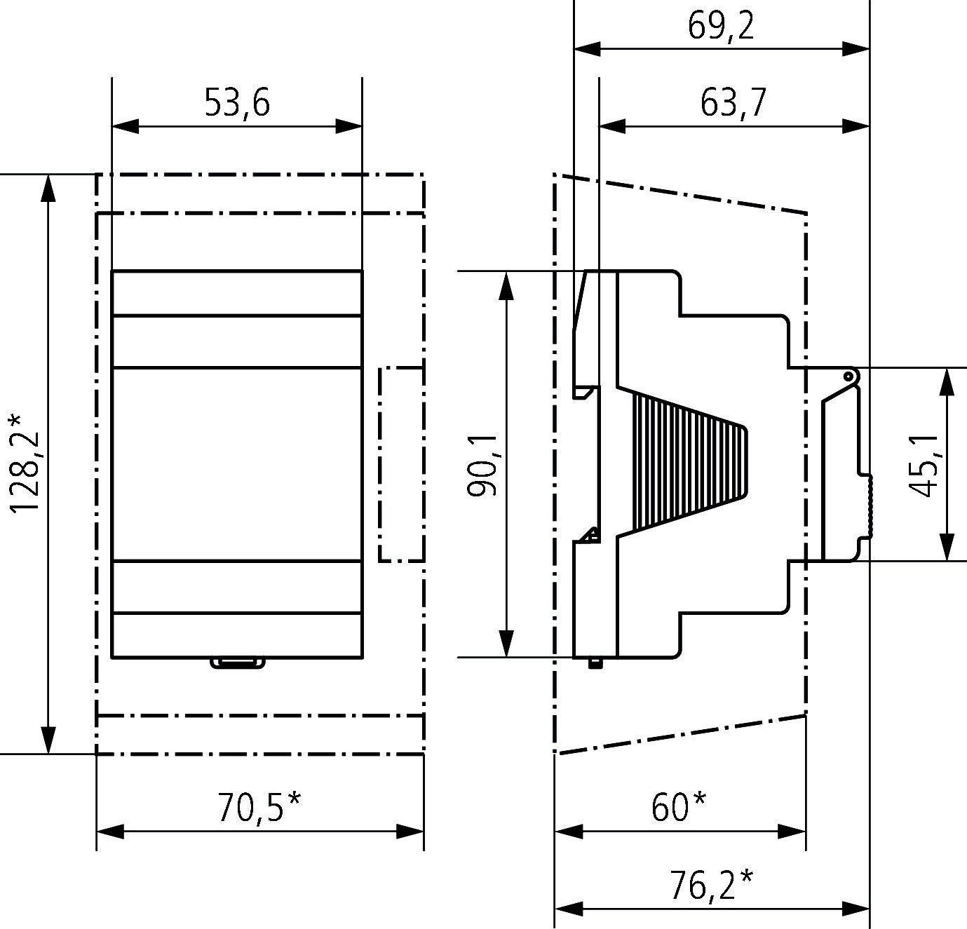 Theben 6424330 TR 642 top3 BLE 12-24V RC Digitale Zeitschaltuhr, mit Jahresprogramm und Astro-Programm, 2 Kanäle,  3 TE