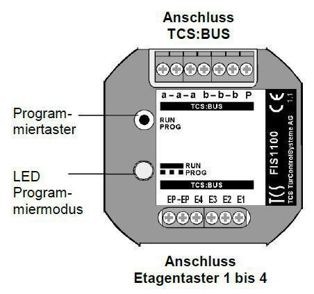 TCS FIS1100-0600 Etagenruf-Generator