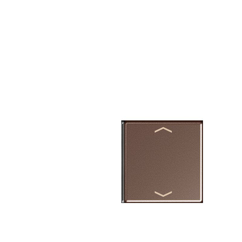 Jung A404TSAPMO14 Taste 4-fach, 1+4, mit Pfeilsymbolen, F40, Serie A, mokka