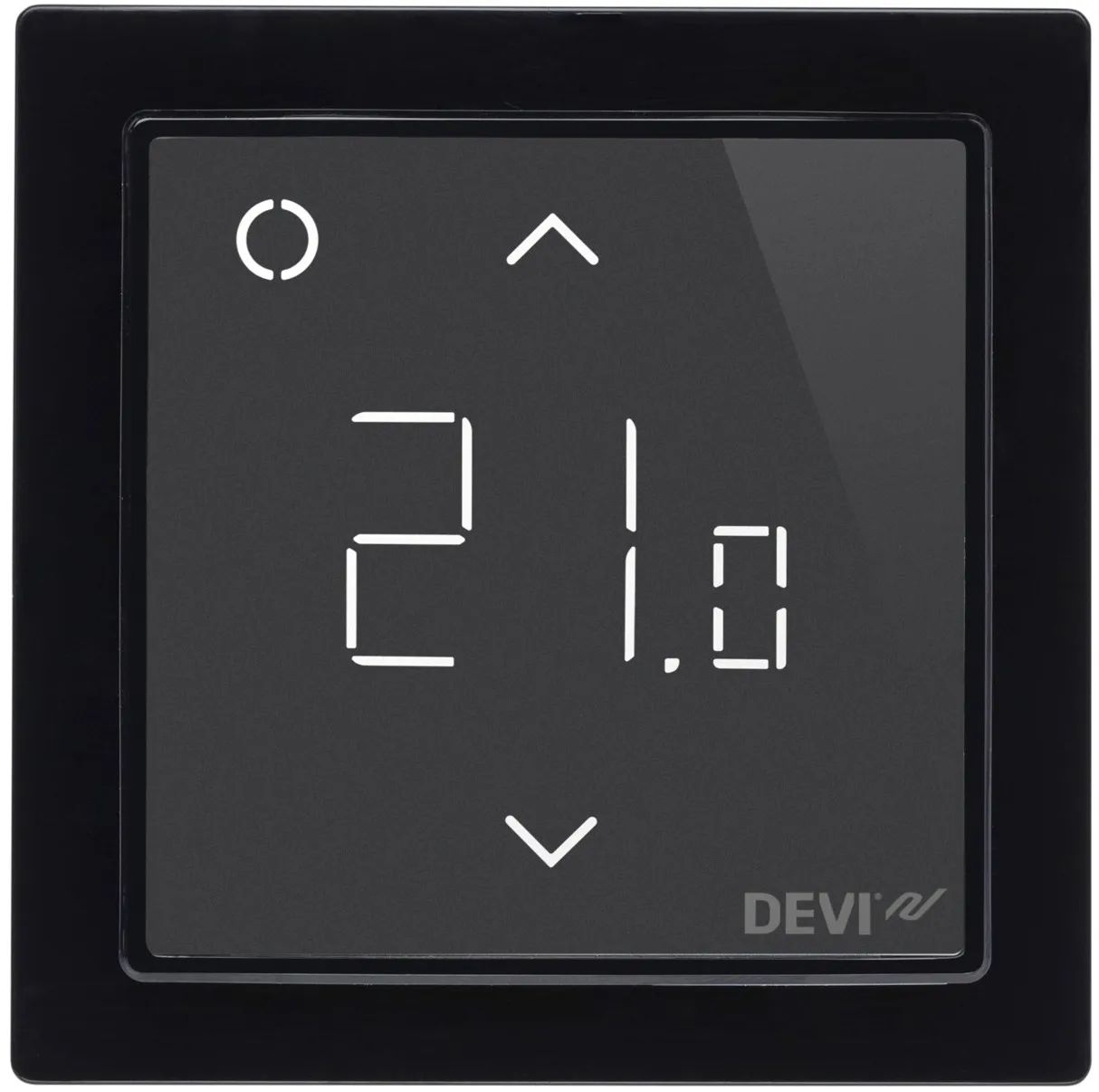 Devi 140F1143 DEVIreg™ Smart Raum.- und Fußboden Thermostat über WLAN App bedienbar, schwarz