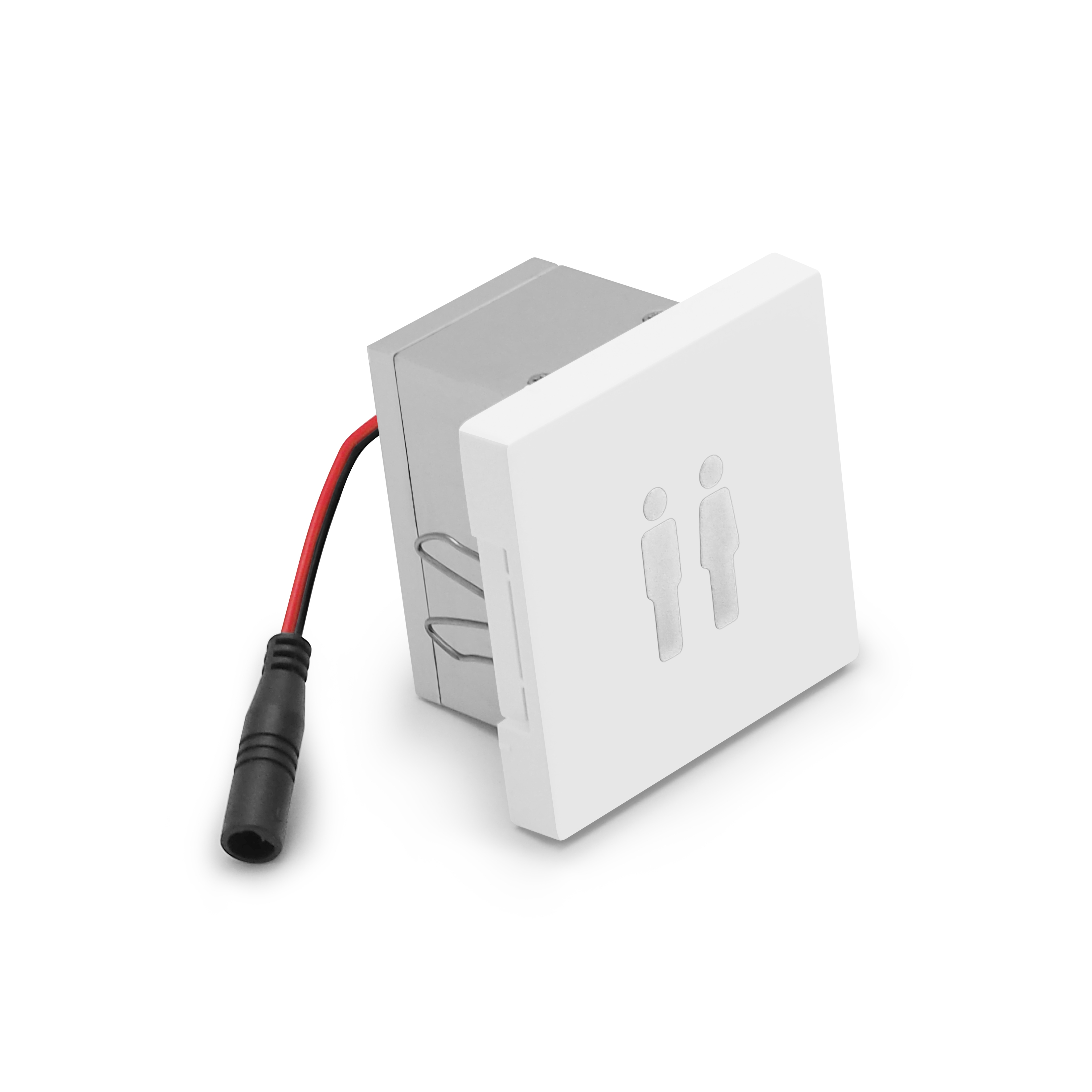 qles SYL0625 Symbollicht, für Merten System-M, beleuchtet/LED/RGB, Aktivweiß glänzend, IP44
