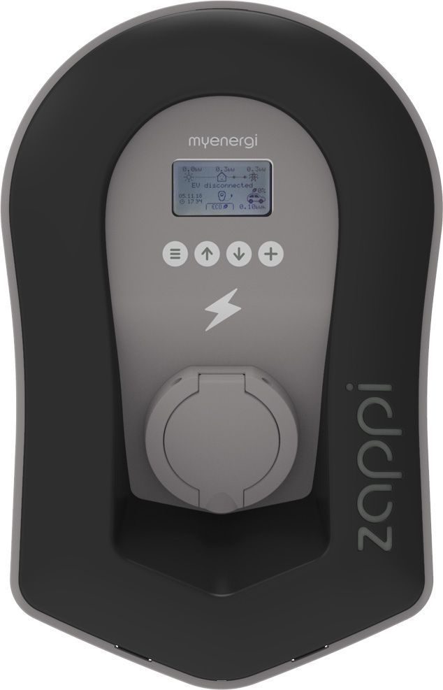 myenergi ZAPPI-2H22UB-T Wallbox 22 kW (3-phasig), WLAN, Typ-2-Steckdose, mit integriertem Hub