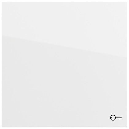 Gira 328770 Wippe Symbol "Tür" , Flächenschalter, reinweiß glänzend
