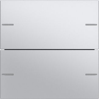 Gira 575226 Wippenset 2-fach für Tastsensor 4.55, Farbe Alu