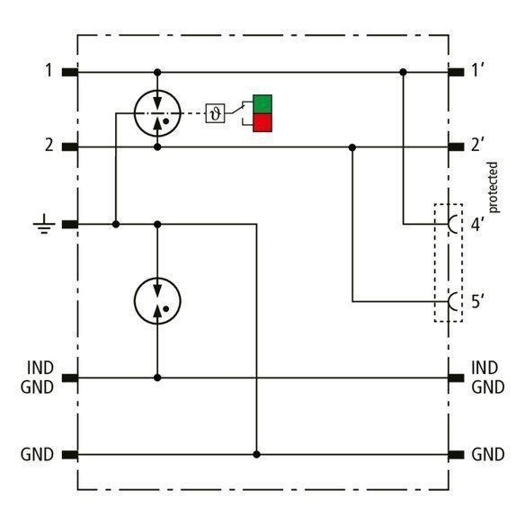 Dehn + Söhne 922220 Blitzstromableiter DEHNbox DBX TC B 180