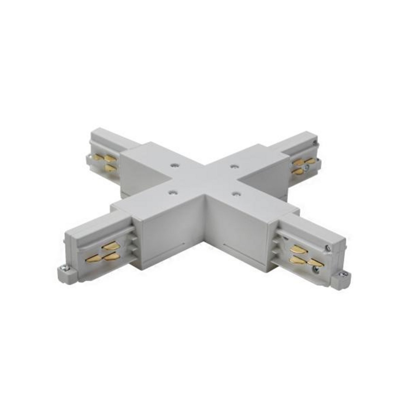 Brumberg 87130680 Kreuzverbinder zu 3-Phasen-Stromschiene ONETRACK DALI/schaltbar, 87161-87163, silber