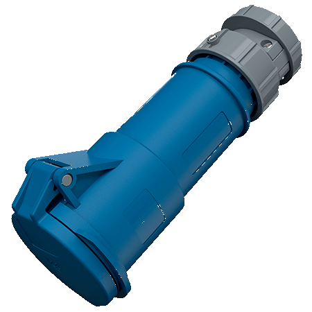 Mennekes 3966 Kupplung PowerTOP, 32A, 3p, 6h, 230V, IP44