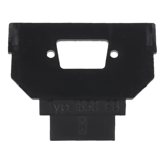 Busch-Jaeger 1850 EB Sockel 9-polige D-Subminiaturbuchse, anthrazit, Datenkommunikationssystem (DKS)