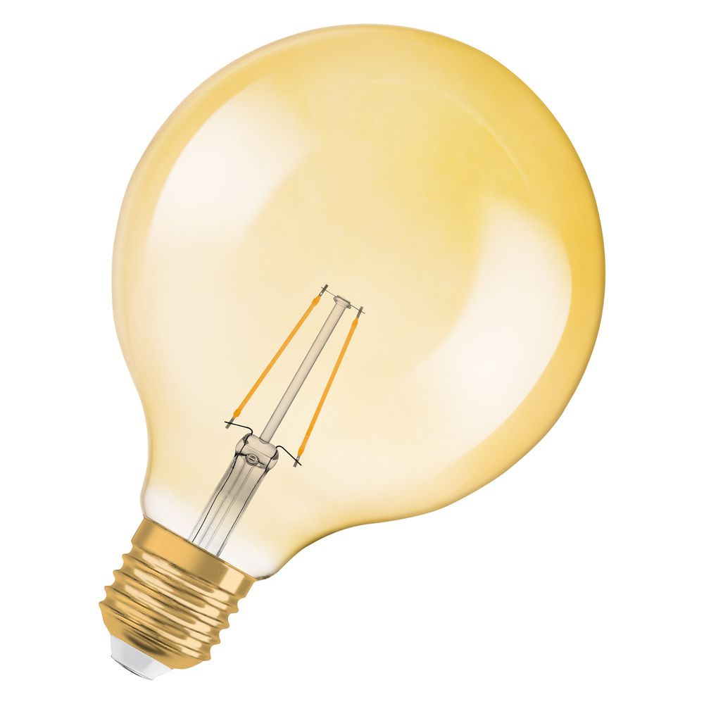 Ledvance 4058075808980 Vintage 1906® LED GLOBE 28, 300 °, 2,5 W, 824, 220 lm, E27, nicht dimmbar