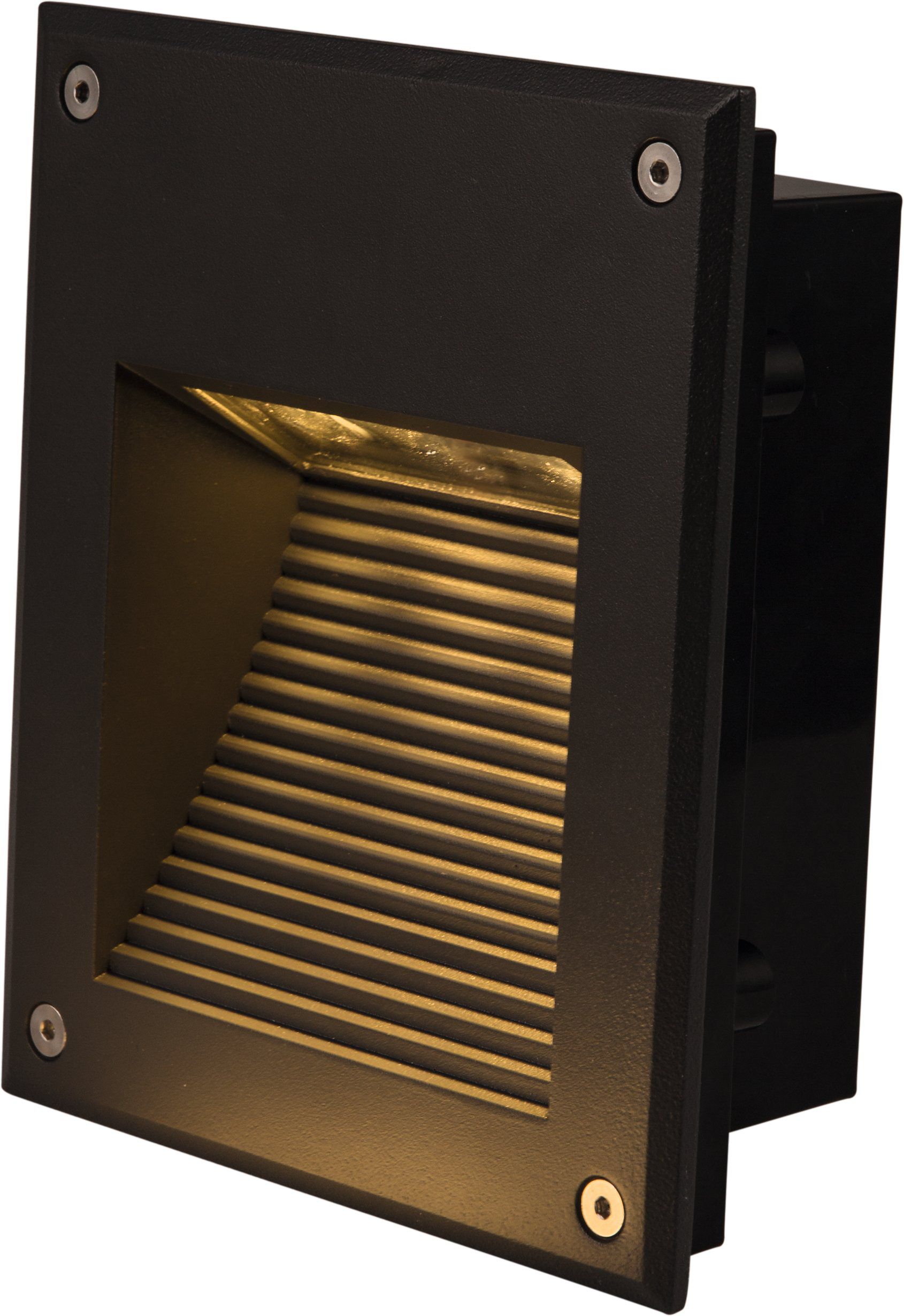 Heitronic 35288 Wandeinbauleuchte DORA, 3 W, 3000 K, anthrazit