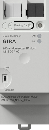 Gira 121200 2-Draht-Umsetzer IP Host