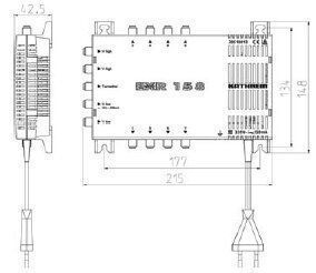 Kathrein EXR 158 Multischalter 5 auf 8