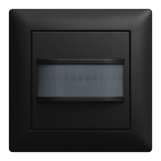 Busch-Jaeger 64762 UJ-915 Busch-Wächter® 180 flex, Komplettset mit Komfort-Sensor Selectlinse, Busch-balance SI, schwarz matt