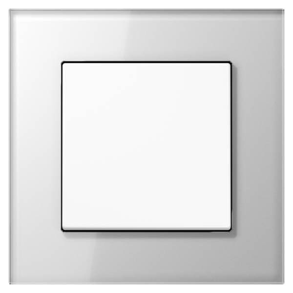 Muster Jung LS plus Glas weiß/alpinweiß Muster Jung LS plus Glas weiß/alpinweiß