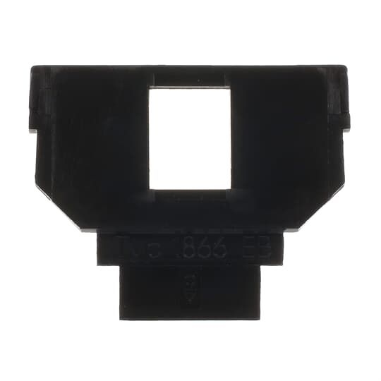 Busch-Jaeger 1866 EB Sockel 1 x 6- und 8-polige Modular-Jack Kat. 3, anthrazit, Datenkommunikationssystem (DKS)