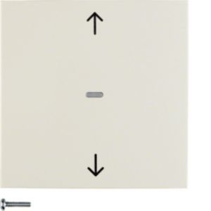 Berker 85245282 KNX-Funk Jalousie-Taste, quicklink, S.x/B.x, weiß glänzend