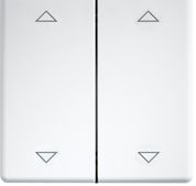 Eltako DW-FT4F-RW+2P Doppelwippe für Funktaster FT4F, Aufdruck Pfeile