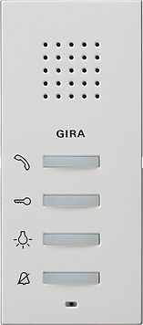 Gira 125027 Wohnungsstation Audio Aufputz, System 55