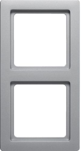 Berker 10126084 Rahmen 2-fach, Q.1, aluminium samt