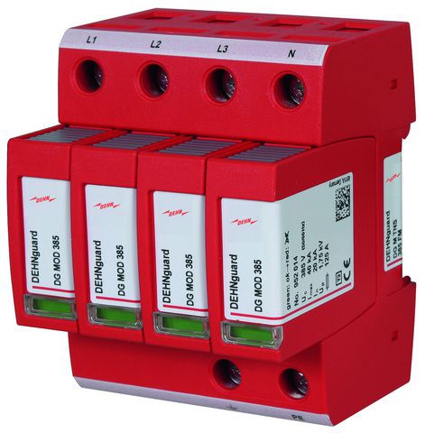 Dehn 952409 Überspannungsableiter Typ 2 DEHNguard M 4-polig für TN-S-Systeme