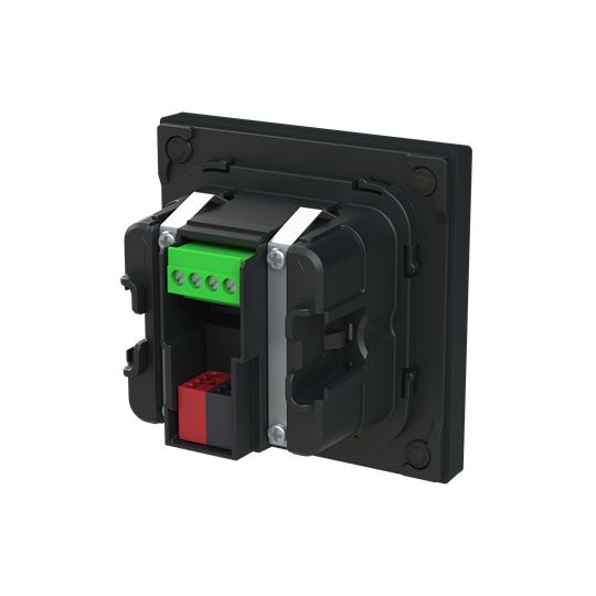 Busch-Jaeger SD/U12.63.11-825 Busch-Trevion® Display 2,4 Zoll, glas schwarz, Plattform 63, KNX