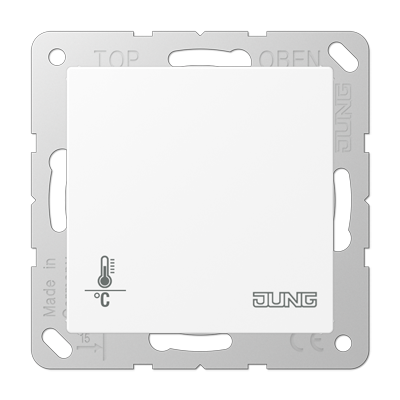 Jung A2178BFORTSWWM KNX Objektregler mit integrierter Tasterschnittstelle 4-fach, Thermoplast lackiert, Serie A, schneeweiß matt