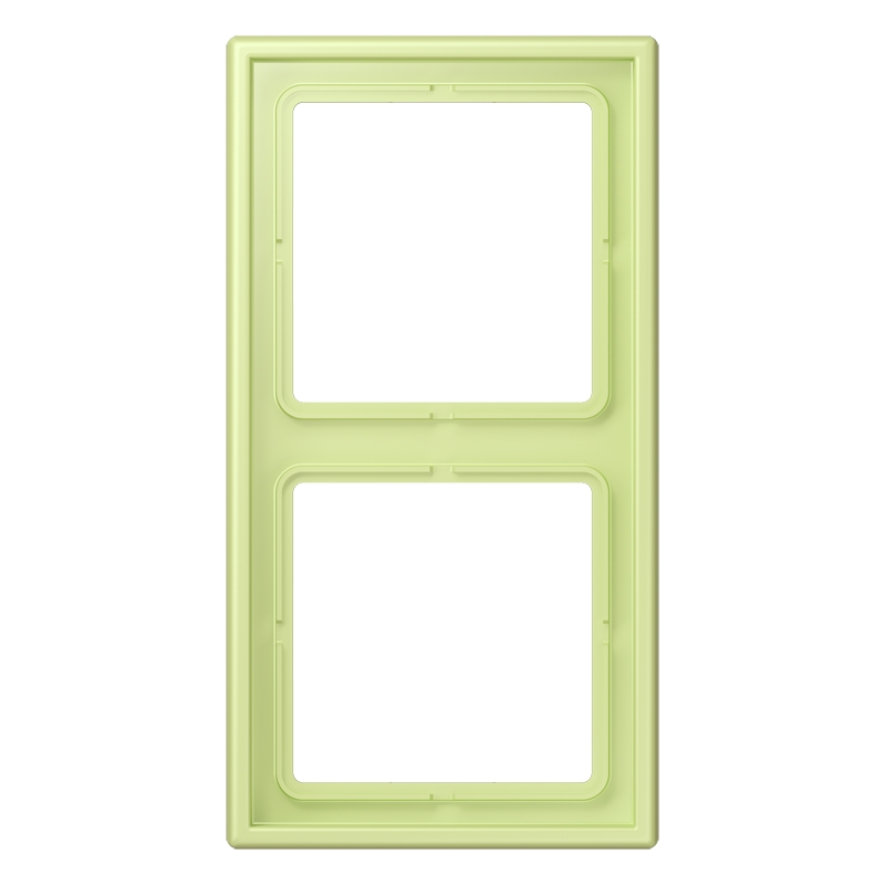 Jung LC982222 Rahmen 2-fach, Les Couleurs® 32053, vert jaune clair