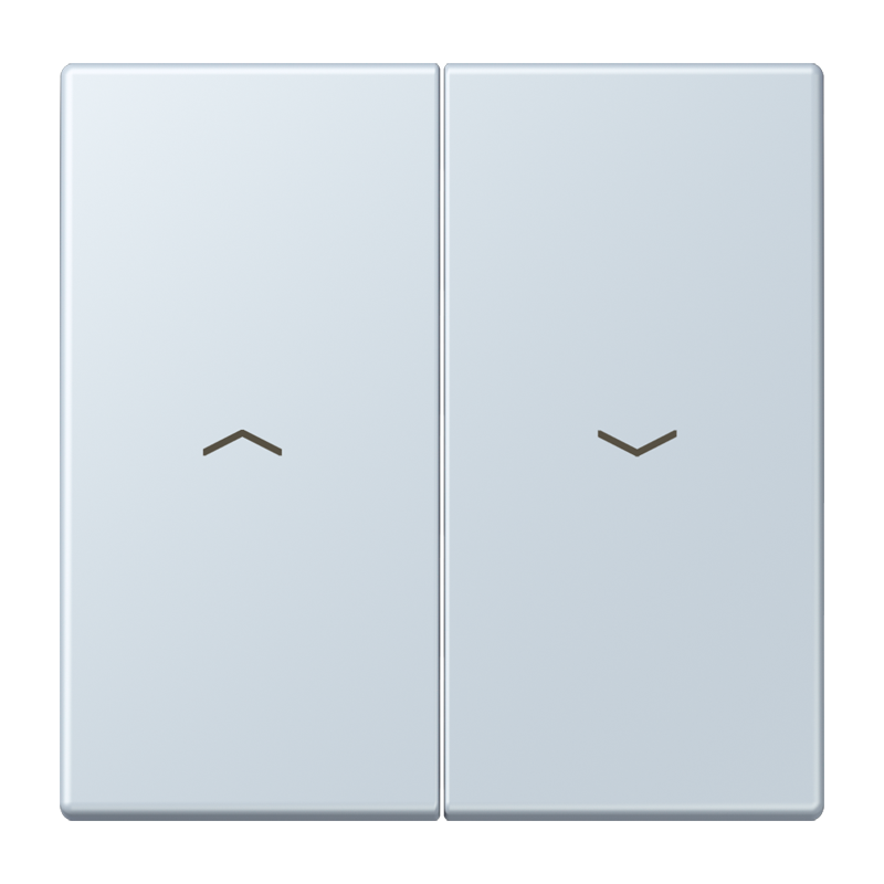 Jung LC995P209 Wippe 2-fach, mit Pfeilsymbolen, Les Couleurs® 32023, outremer pâle