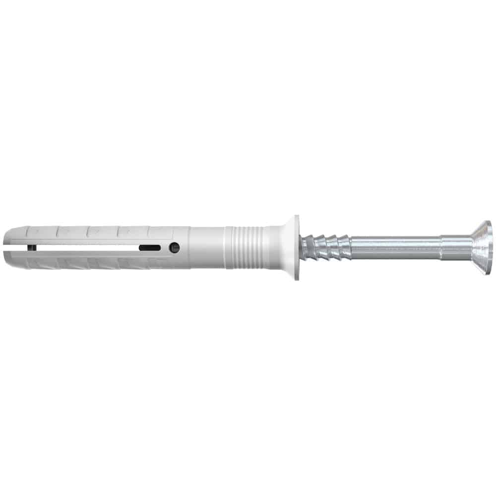 Fischer N 5 x 50/25 S Nageld眉bel mit Nagelschraube, 100 St.