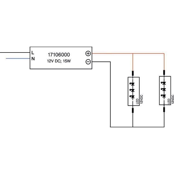 Brumberg 17106000 LED-Netzgerät 12V/DC 1-15W
