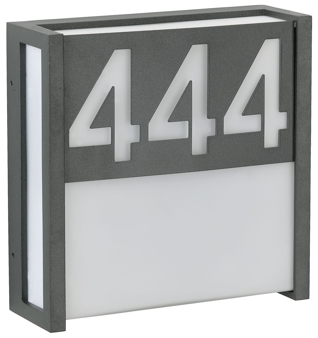 Albert 626401 Hausnummern-Wandleuchte, LED 10W, anthrazit