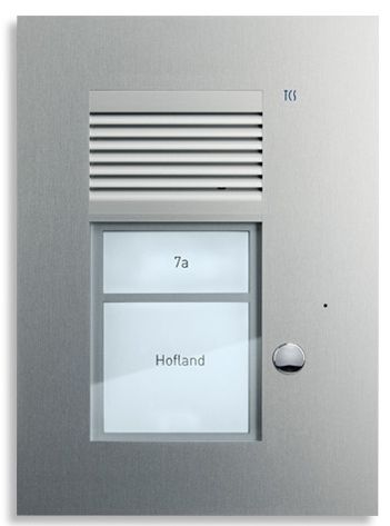 TCS PUK01/1-EN PUK Außenstation Sprechanlage Unterputz für 1 WE