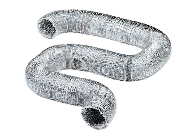Maico AFR 150 Flexibles, fünflagig verrilltes Aluminiumrohr DN 150 als Anschlussleitung an die Hauptleitung