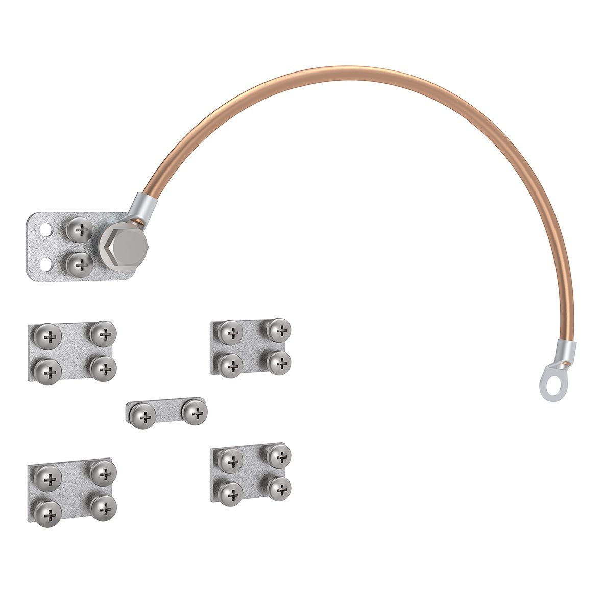 ABN ABNRY57025 Erdungssatz, 25 mm², für RV-Gehäuse und Innenausbausystem bis 400A