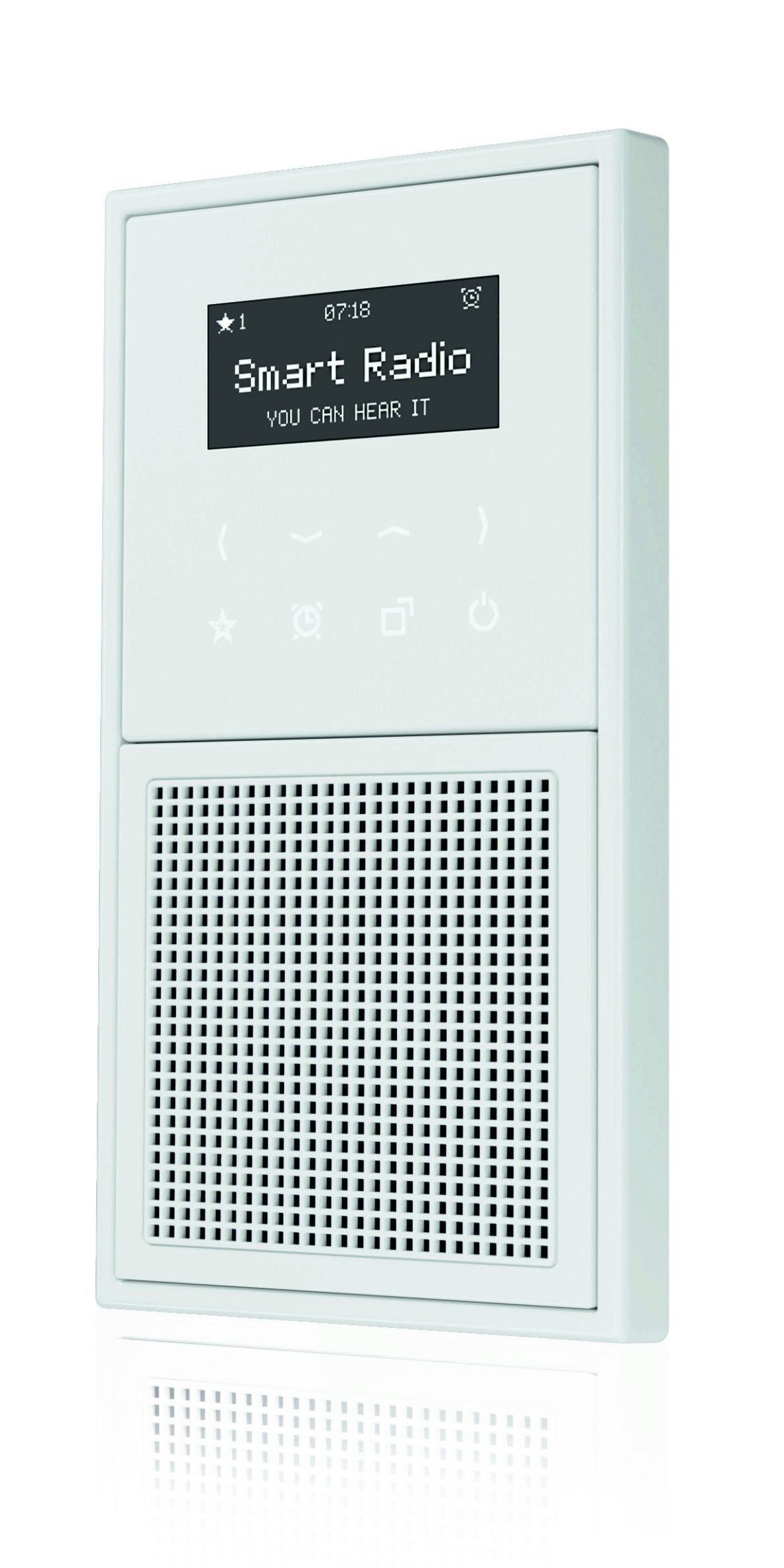 Jung DABLSWW Smart Radio DAB+, Serie LS, alpinweiß