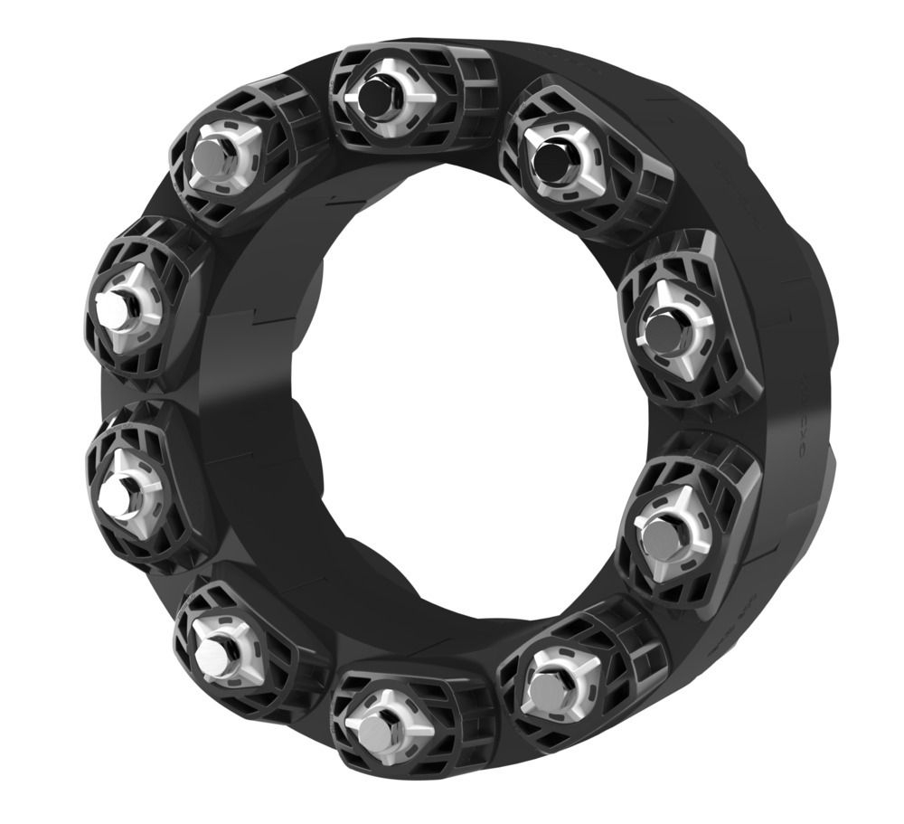Hauff 1410050001 Gliederkette modulare Rohrdichtung 1xGKD500 EPDM50, Glieder 1x