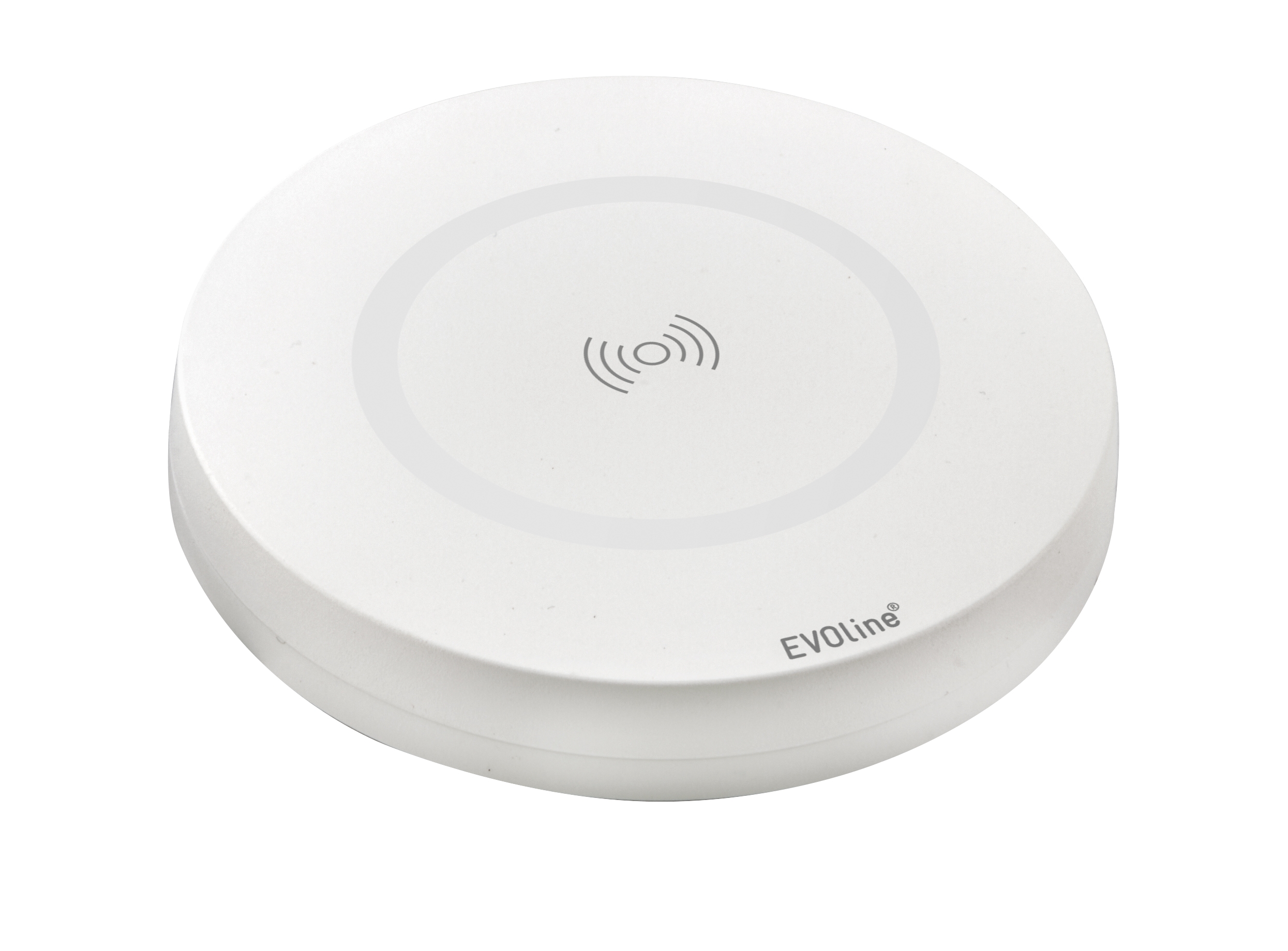 EVOline® 159909130000 Drehdeckel DisQ drahtloser Ladefunktion und Verschlussplatte für Circle80, weiß